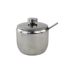 Apple Shape Stainless Steel Sugar Canister